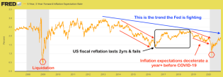 5 year inflation rate