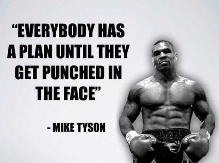 Mike tyson punched in the face